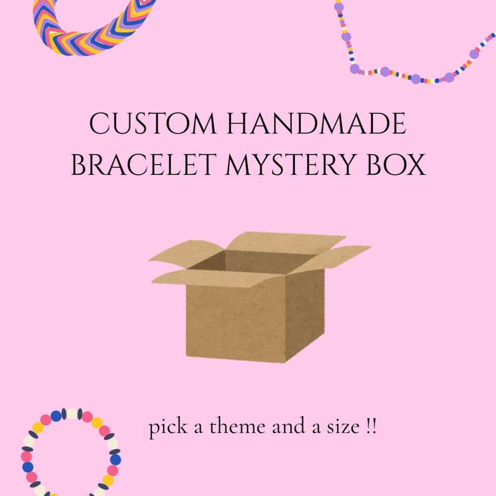 Custom mystery bracelet box